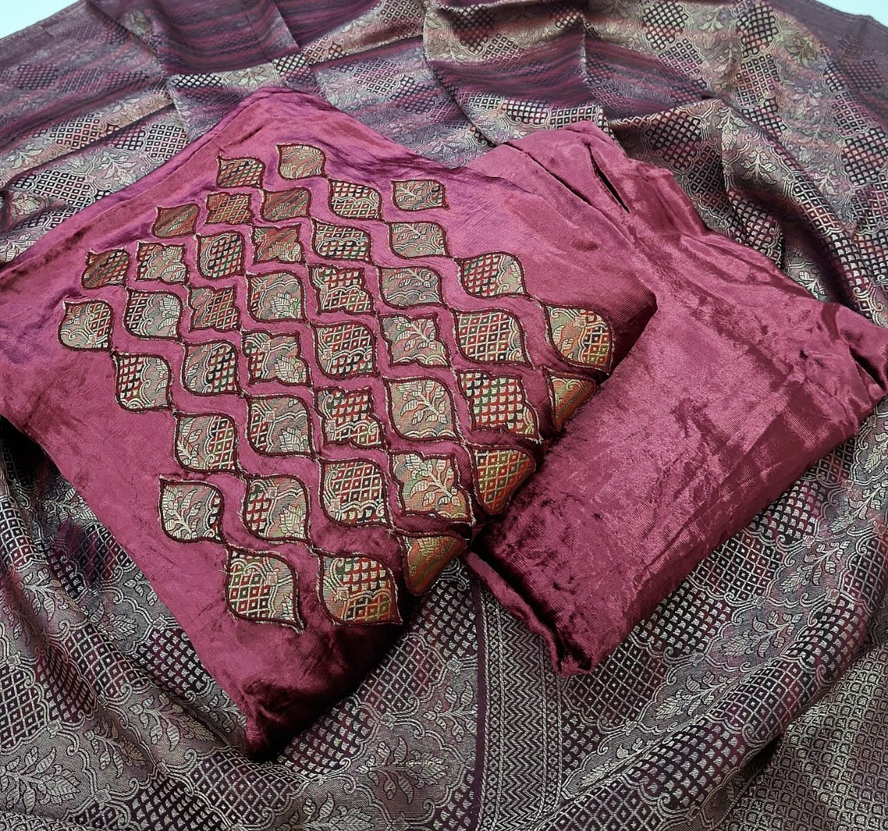 Pure Viscouse Velvet Suit 540824/70007143