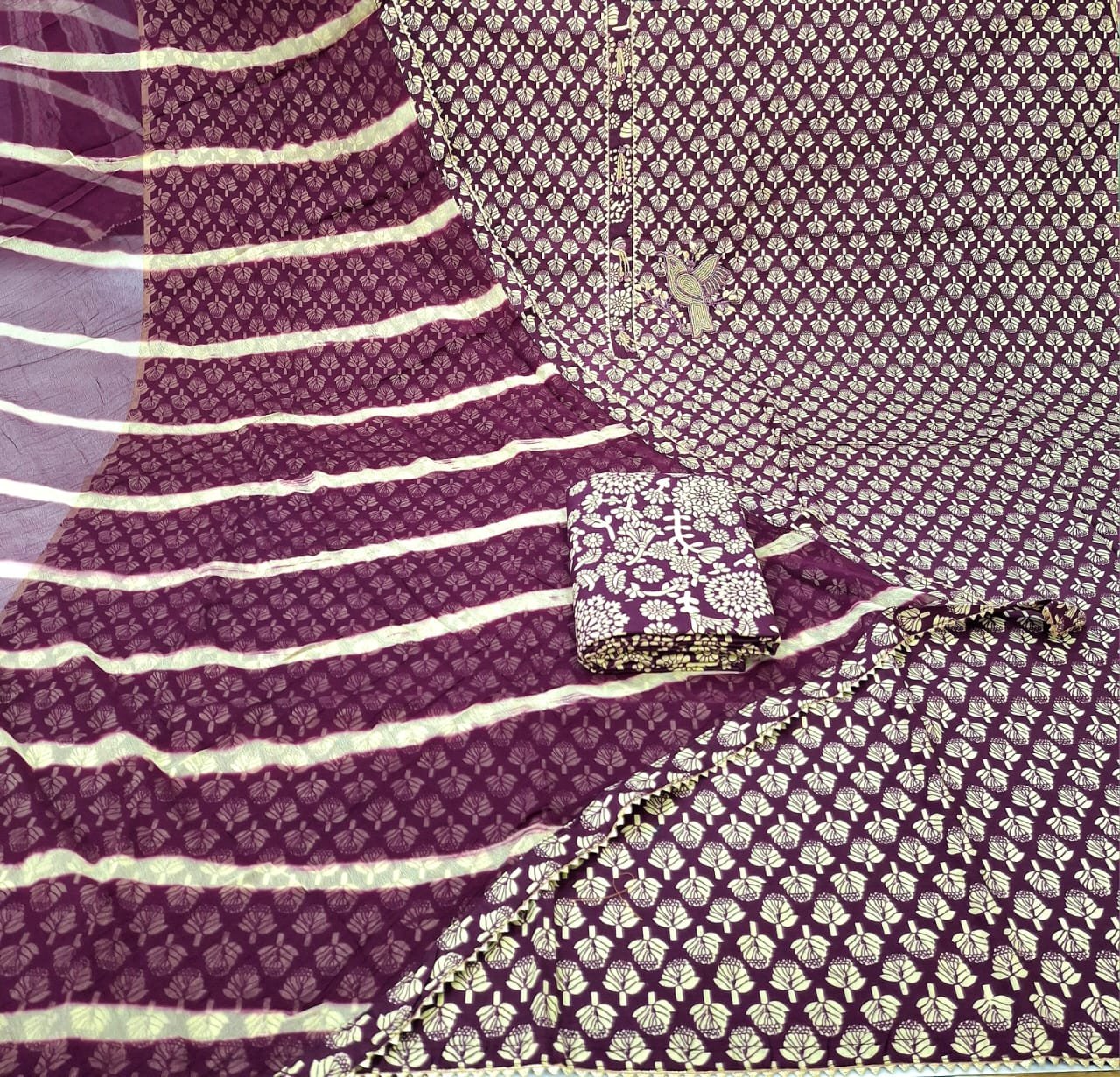 Pure Cotton Suit 520811/80001670 - Image 2